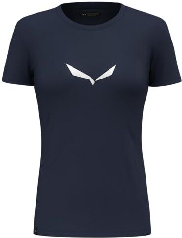 Salewa T-Shirt da Donna con Logo Solido Dri-Release® da Donna, Confezione da 1