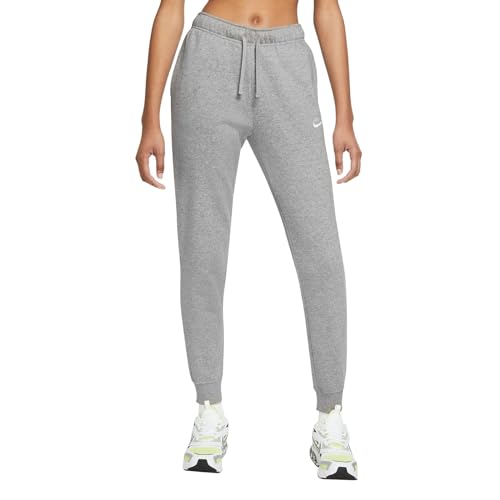 Nike Club FLC Mr Std Pantaloni Dk Grey Heather/White XL
