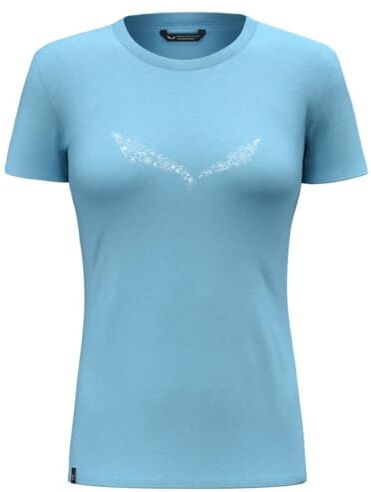 Salewa Solidlogo Dri-Release® T-Shirt Women, Air Blue, XS