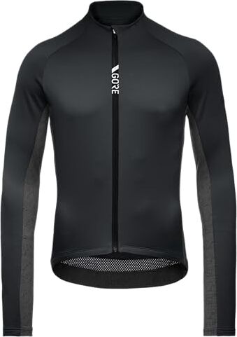 GORE WEAR C5 Thermo Jersey, Maglia Uomo, Nero Grigio Terra, XL