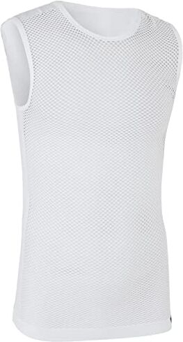 GripGrab Maglietta intima da Ciclismo Traspirante Canotta Senza Maniche Canottiera Maglia Tecnica Uomo Donna Smanicato, bianco, XL-XXL