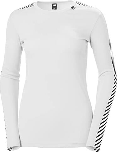 Helly Hansen Donna Maglia Termica HH Lifa Crew, 2XL, Bianco