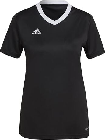 Adidas Entrada 22 Short Sleeve Jersey, T-shirt Donna, Black, M