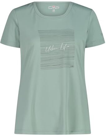 CMP T-Shirt da Donna, Jade, 40