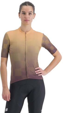 Sportful Rocket W Jersey Maglia Lunga Donna Huckleberry Papaya XL