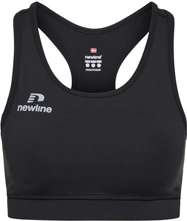 Newline Women's Athletic Top, Reggiseno Sportivo Donna, Nero, L