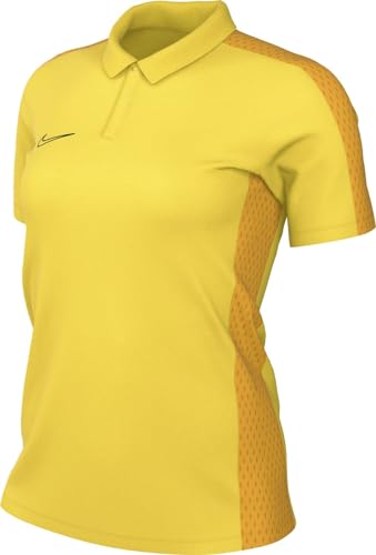 Nike Donna Polo A Maniche Corte W Nk DF Acd23 Polo SS, Tour Yellow/University Gold/Black, , 2XL