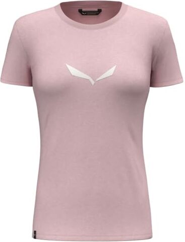 Salewa T-Shirt da Donna con Logo Solido Dri-Release® Zephyr, XXS