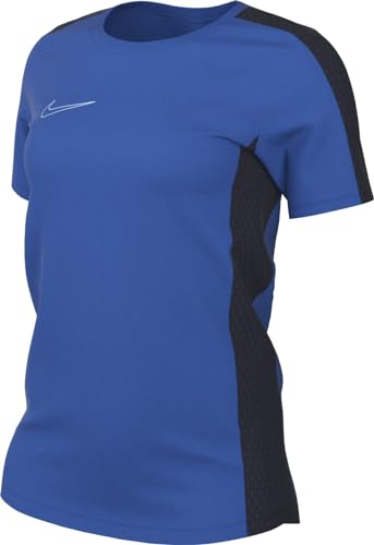 Nike Womens Short-Sleeve Soccer Top W Nk DF Acd23 Top SS, Royal Blue/Obsidian/White, , XL