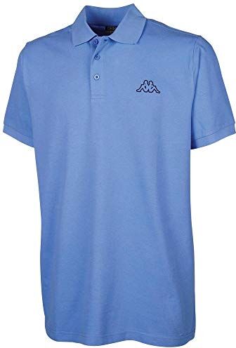 Kappa Peleot, Maglietta a Maniche Corte Polo, Blu Blu, L