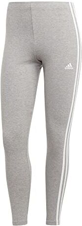 Adidas Leggings da donna (1/1) W 3S Hw Lg, Medium Grey Heather/White, , L