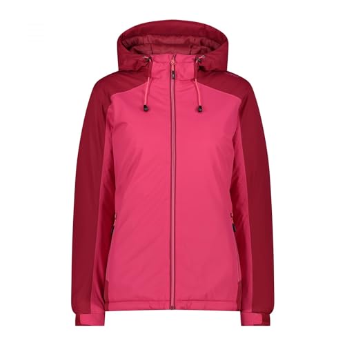 CMP , Giacca Donna Cappuccio Fisso, Fuxia, XS