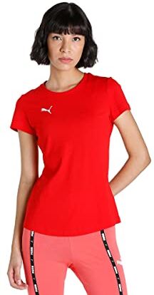 Puma Teamgoal 23 Casuals Tee W Maglietta a Maniche Corte Donna, Rosso ( Red), XL