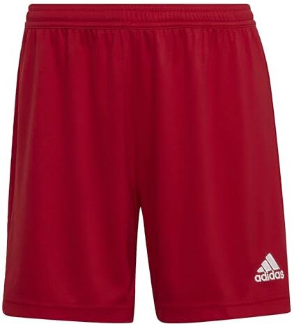 Adidas Entrada 22 Shorts, Pantaloncini Sportivi Donna, Team Power Red 2, M