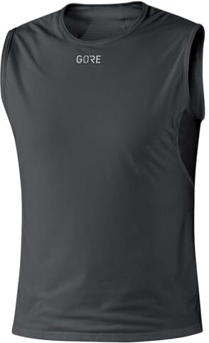 GORE WEAR GOREWEAR M GORE WINDSTOPPER Base Layer Maglia senza maniche, Nero, S