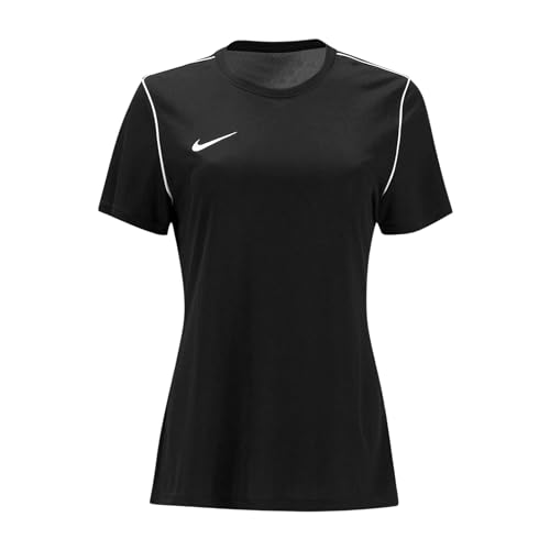 Nike Dri-Fit Park20 T-Shirt, Nero/Bianco/Bianco, X-Large Donna