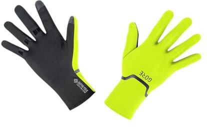 GORE WEAR M GORE-TEX INFINIUM Stretch Gloves, Guanti Unisex Adulto, Giallo Neon Nero, 11