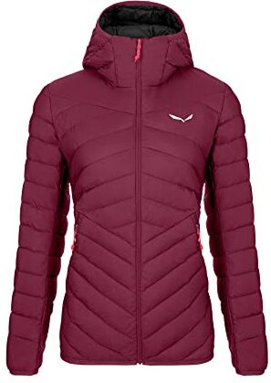 Salewa Donna BRENTA RDS DWN W JKT Giacca isolante foderata in lana, rhodo red, 40/34