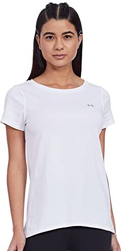 Under Armour HG Armour Maglietta da Donna, Donna, , Peach Plasma, XXS