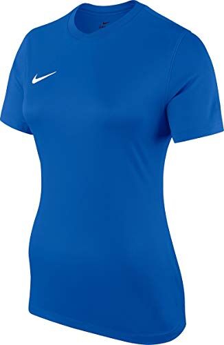 Nike Dry Park VII W Maglietta a Maniche Corte Donna, Blu (Royal Blue/White), S