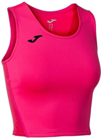 Joma Top R-Winner Maglietta, Rosa Fluo, XS Donna