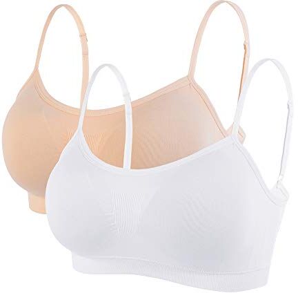 Litthing Reggiseno Sportivo da Donna Reggiseno Comodo Senza Cuciture Top Imbottito da Donna Spalline Regolabili Reggiseno Canotta Sport Senza Fili Top Corto per Yoga Fitness Esercizio