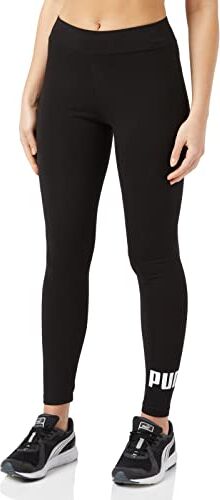 Puma 586832 Leggings con Logo Essentials, Donna, Nero ( Black), M