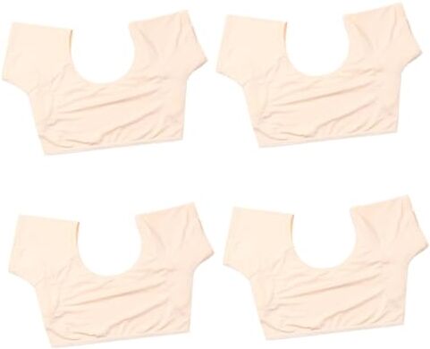 Healeved 4 Pz cuscinetti per il sudore sotto le ascelle camicie traspiranti per donna lastre di laurea reggiseno sportivo canotte canotta vestiti e accessori gilet antisudore ascellare uomo