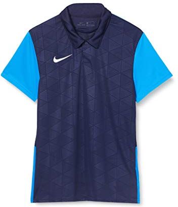 Nike M Nk Trophy Iv Jsy Ss, Maglietta a Maniche Corte Uomo, Blu (Midnight Navy/Photo Blue/White), L