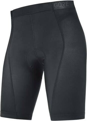 GORE WEAR C5 Legging corto con fondello da ciclismo per donna, 36, Nero