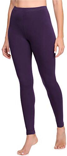 Ladeheid Leggings Donna Lunghi LA40-133 (Viola-2, M)