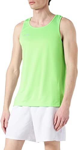 JAKO Canotta da Donna Run 2.0, Donna, Canotta, , Verde Fluo, 42