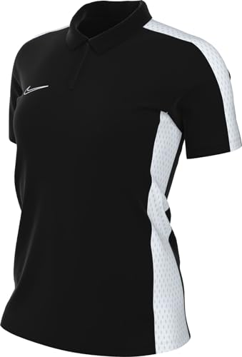 Nike Womens Short-Sleeve Polo W Nk DF Acd23 Polo SS, Black/White/White, , XS