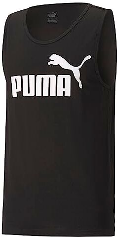 Puma PUMHB # Ess Tank, Canotta Sportiva Uomo,  Black, M