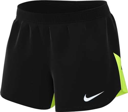 Nike W NK DF ACDPR Short K Pantaloni Sportivi Donna Black/Volt/White M