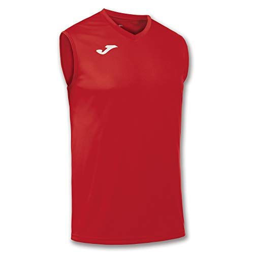 Joma , Unisex, Rosso, S, Combi S/M Maglietta Tecnica Senza Maniche, S,