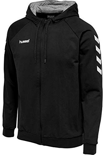 Hummel HMLGO Cotton Zip Hoodie Color: Black_Talla: M