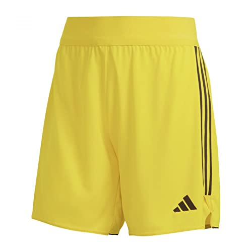 Adidas Donna Pantaloncini (1/4) Tiro 23 SHO LW, Team Yellow/Black, , XS