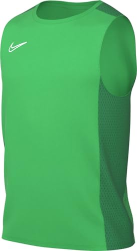 Nike M Nk DF Acd23 Top SL Sleeveless, Verde Scintilla/Lucky Green/Bianco, M Uomo