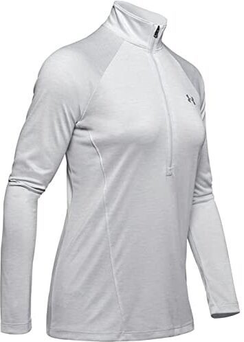 Under Armour Donna Tech 1/2 Zip Twist, Maglia Tecnica