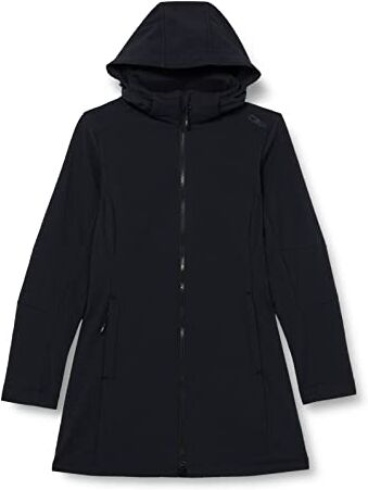 CMP , Parka da donna con cappuccio e zip, Nero, M