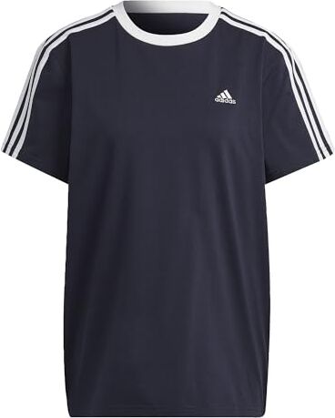 Adidas Essentials 3-Stripes T-Shirt T-Shirt (Short Sleeve) Donna