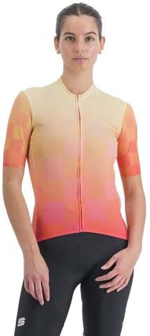 Sportful 1123031-117 Rocket W Jersey Maglia Lunga Donna Pompelmo Pale Lime M