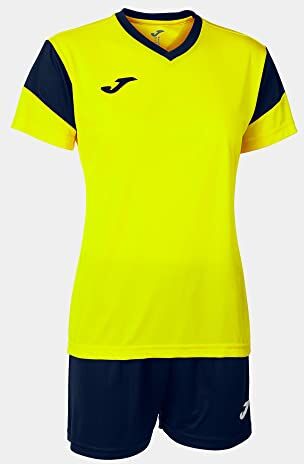 Joma Set Phoenix-Donna, Giallo Fluo Blu Navy, S