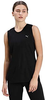 Puma Performance Tank W, Canotta Sportiva Unisex, Black, L