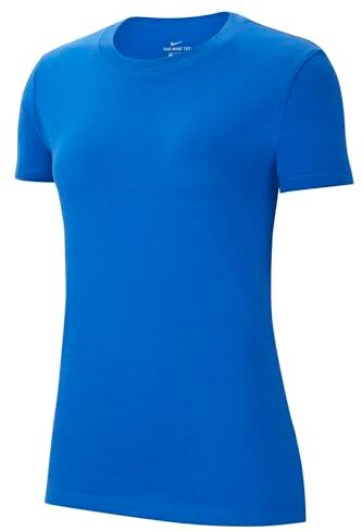 Nike Womens T-Shirt W Nk Park20 SS Tee, Royal Blue/White, , XL