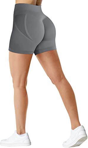 TAYOEA Pantaloncini da Cicliso Sportivi da Donna Leggings Corti Scrunch Senza Cuciture da Palestra Opachi per Fitness Yoga Jogging