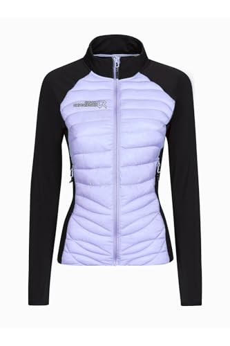 Rock Experience TEQUILA HYBRID WOMAN JACKET DONNA Giacca 2268 BABY LAVENDER+0208 CAVIAR XS