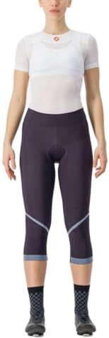 CASTELLI VELOCISSIMA TH KNI. Pantaloncini Donna Dark Night Shade Taglia XS