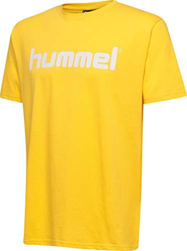 Hummel HMLGO Cotton Logo T-Shirt S/S Color: Sports Yellow_Talla: XL